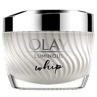 Olay Luminous Whip Moisturiser 50ml, 2 in 1 Face Cream & Primer with Niacinamide, Light as Air for a Healthy Glow