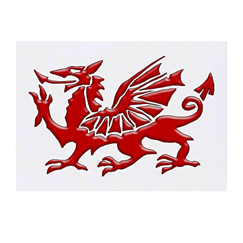 Azeeda Large 'Welsh Dragon' Temporary Tattoo (TO00041064)