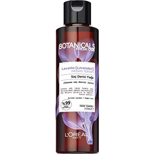L'Oreal Paris L'Oreal Botanicals Lavender Sensitive Hair & Scalp Vegan Pre Shampoo Oil 150ml (Packaging May Vary)