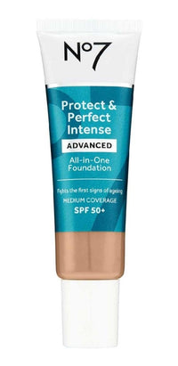 No7 Protect & Perfect ADVANCED All in One Foundation (new packaging) - Warm Beige - 30ml (pack of 1)