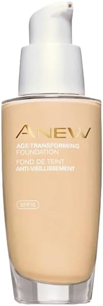 Avon Anew Age-Transforming Liquid Foundation SPF15 30ml Various Shades (Natural Beige)