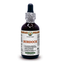 Hawaii Pharm Europe Burdock (Arctium Lappa) Dry Root Alcohol-Free Liquid Extract Glycerite 60 ml