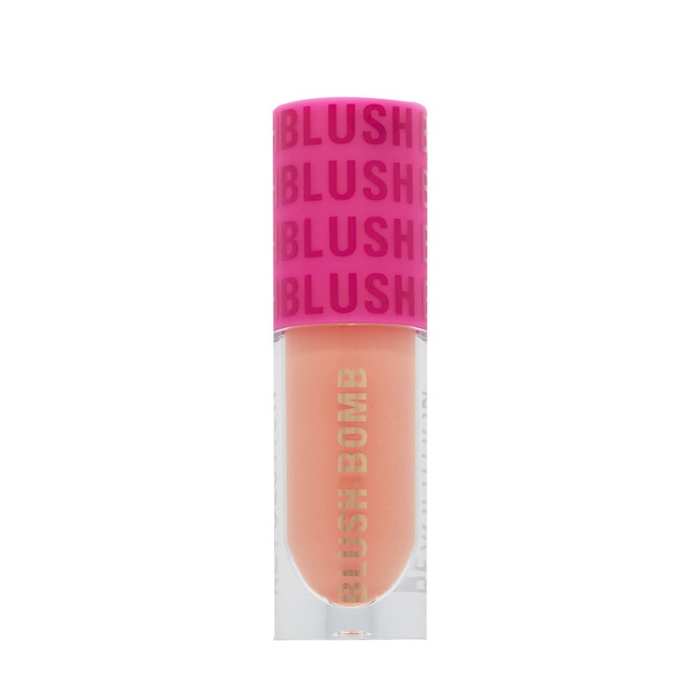 Makeup Revolution, Revolution, Blush Bomb Cream Blusher, Peach Filter, Available in 4 shades