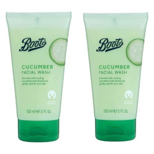 BOOTS | Cucumber Facial Wash | 150mL [ x2 Pack ]