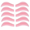 Eyeluvlashes PROFESSIONAL EYELASH EXTENSIONS 5 Pairs Small Lash Lifting Shields Curlers Pads Glueless eyelid shaped Vegan Cruelty Free Eyeluvlashes Lift & Go Lifted Lash Pads Korean Lash Lift (SMALL SHIELDS PINK (5 PAIRS))
