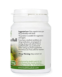 Health Leads ...Working With Nature Green Black Walnut Hull (Freeze Dried) 330mg x 50 Capsules (100% Additive Free Supplements)