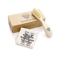 Kent Left Handed Wooden Beard Brush