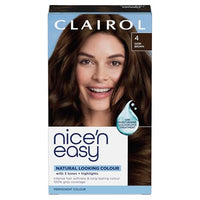 Clairol CLAIROL NICE'N EASY CRÈME PERMANENT HAIR DYE - 4 DARK BROWN