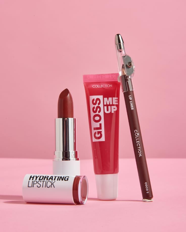 Collection Cosmetics Lasting Bold Colour, Hydrating Lipstick, Infused with Nutrients, 3.5g, Hazelnut Dream
