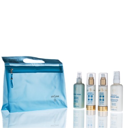 LevisSime Sensitive Skin Care Kit Day Night Creams and Cleansers