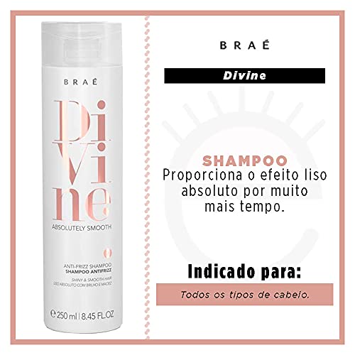B R A É Brae Divine Absolutely Smooth Anti-Frizz Shampoo 250ml
