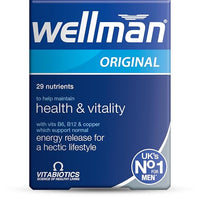Multivitamin Tablets for Men, Wellman