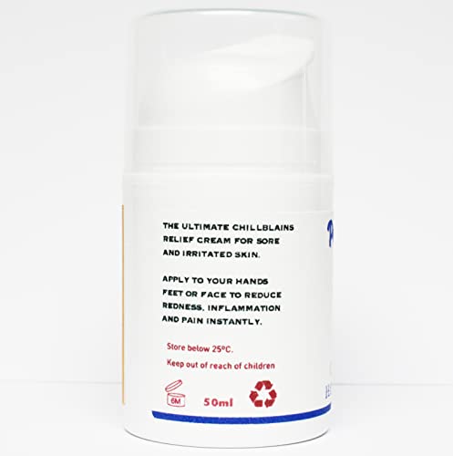 Veil Cover Cream Pernioderm Original Chilblains Relief Cream 50ml Witch Hazel & Calamine formula to reduce irritation instantly