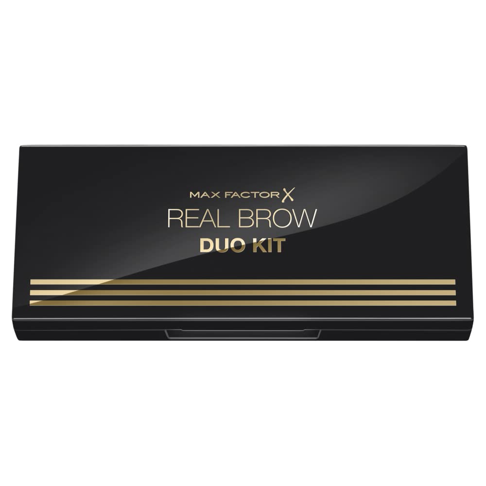 Max Factor Real Brow Duo Kit, 002 Medium