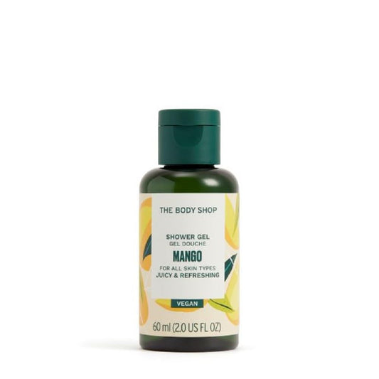 Body Shop Shower Gel Soap Free Cleanser 60ml Mango
