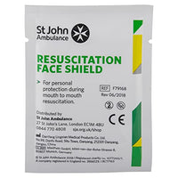 St John Ambulance St Johns Ambulance Resuscitation Face Shield Ref F79168 Each