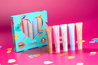 I LOVE I Love Being Lippy Lip Care Set, Includes Lip Scrub, Lip Butter, Lip Balm, Lip Plumper, and Lip Gloss, Fruity and Minty Flavours for Lip Exfoliation, Protection and Long-Lasting Hydration, Pack of 5