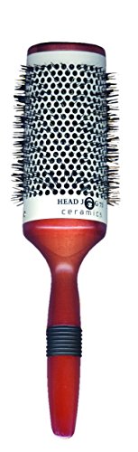 Head Jog 73. 63mm Ceramic Wooden Radial Round Brush For Styling Hair