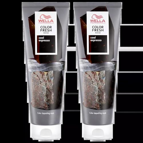 Wella Professionals WELLA 2 x Color Fresh Semi-Permanent Hair Mask 150ml - Cool Espresso