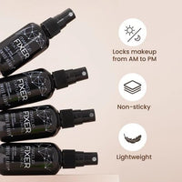 SWISS BEAUTY Long Lasting Misty Finish Professional Makeup Fixer Spray for Face Makeup | With Aloe Vera and Vitamin E | Lightweight, Quick Dry, 70ml