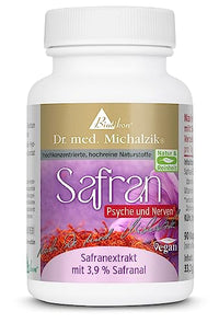 Saffron Dr. Michalzik - 3.9% Safranal + Vitamin C - No Additives - by Biotikon®