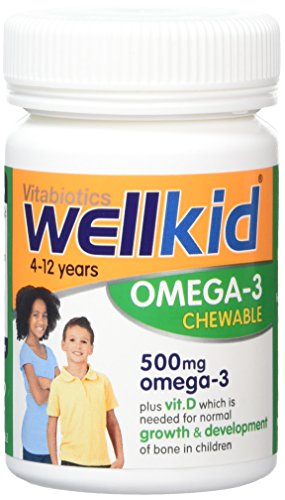 Vitabiotics Wellkid Omega-3 Chewable - 60 Capsules