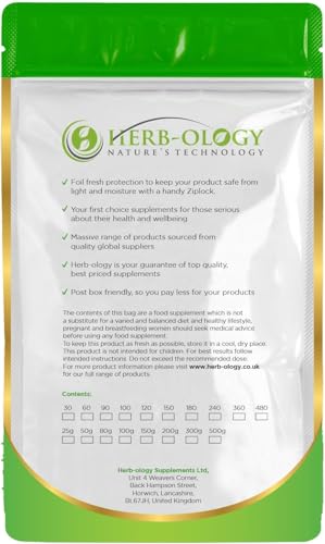Herb-ology.co.uk Nature's Technology HB Zinc, Magnesium & B6 | 360 High Strength Capsules - 10mg Zinc, 150mg Magnesium Aspartate & 4mg Vitamin B6 per Capsule | B6 Supplements for Men | Non-GMO Gluten Allergen & Filler Free | Made in UK