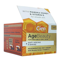 Cien Age Beauty Anti-Ageing Firming Regenerating Day & Night Cream With Manuka Honey + Vitamin E - 50ml (Day Cream)