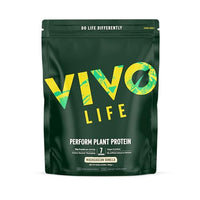 Vivo life Perform Plant Protein Powder - Vanilla, Vegan, 7 Servings - 252g / 8.89oz, BCAA Pea & Hemp Blend