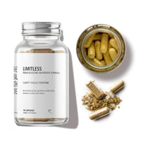 THE REAL HEALTH STORE TRHS Limitless - Brain Boosting Nootropic Formula - 90 Capsules | Enhance Focus, Memory, Clarity & Mental Performance | Supports Brain Health, Mood, Sleep