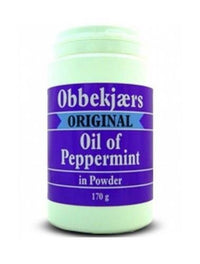Obbekjaers Peppermint Products Obbekjaers Obbekjaers Oil of Peppermint 170g (Pack of 6)