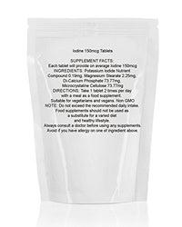 Healthy Mood Iodine Potassium 150mcg 120 Vegetarian Tablets Pills Health Food Supplements Nutrition HEALTHY MOOD