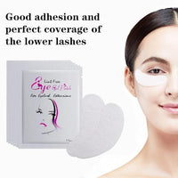 DOETYD Under Eye Gel Patches with Collagen 50 Pairs Lint-free Skin Eye Patches Eye Pads For Eyelash Extensions Treatments Beauty and Makeup Tools Lash Pads for Pro Salons or Individuals