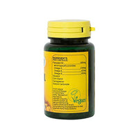Veganicity Flaxseed Oil 500mg : Omega-3, -6, -9 Fatty Acid Supplement - 60 Gelatin Free Capsules, in a Planet-Friendly 99% Recycled Pot