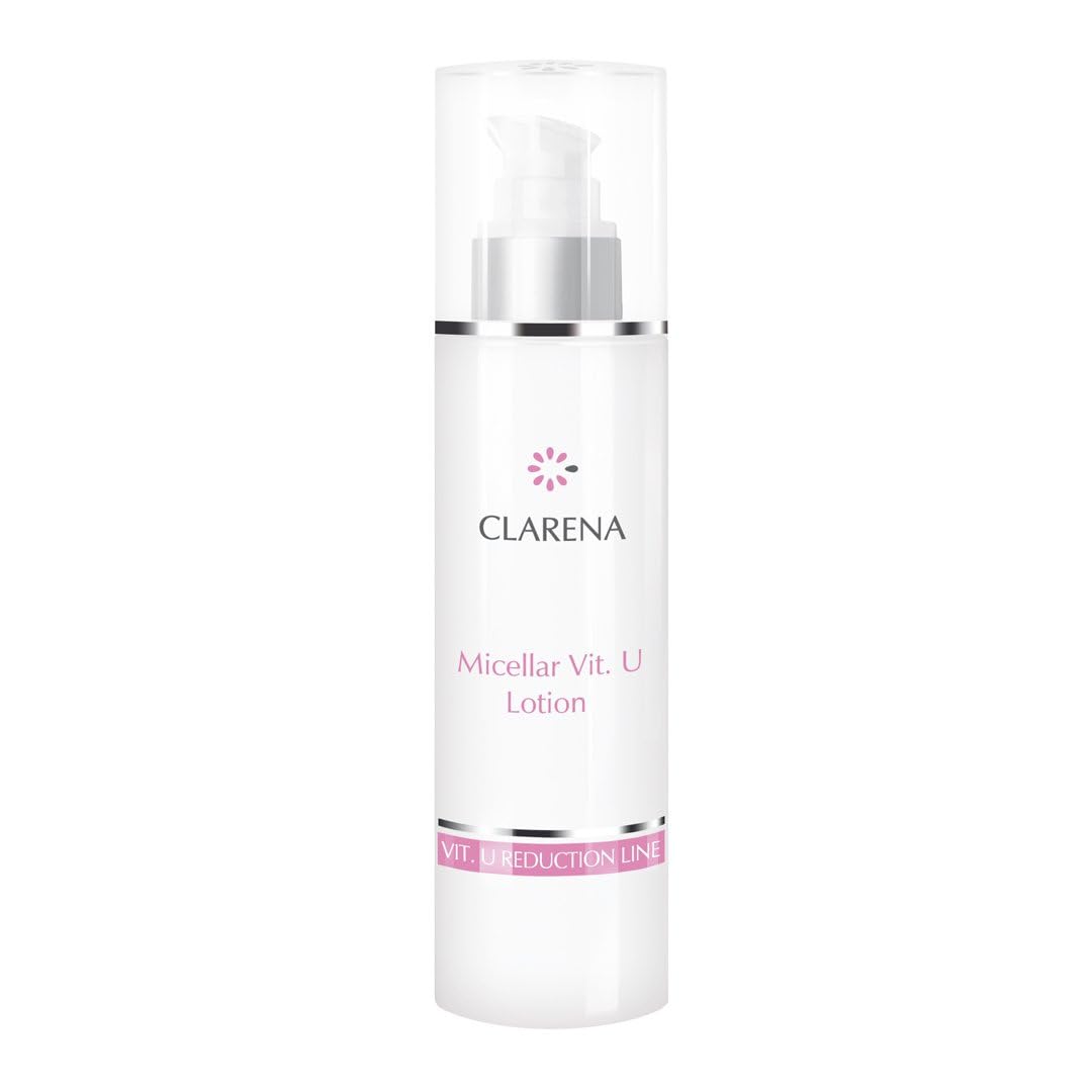 Clarena Vitamin U Micellar Lotion for Sensitive Skin Rosacea and Broken Capillaries 200ml