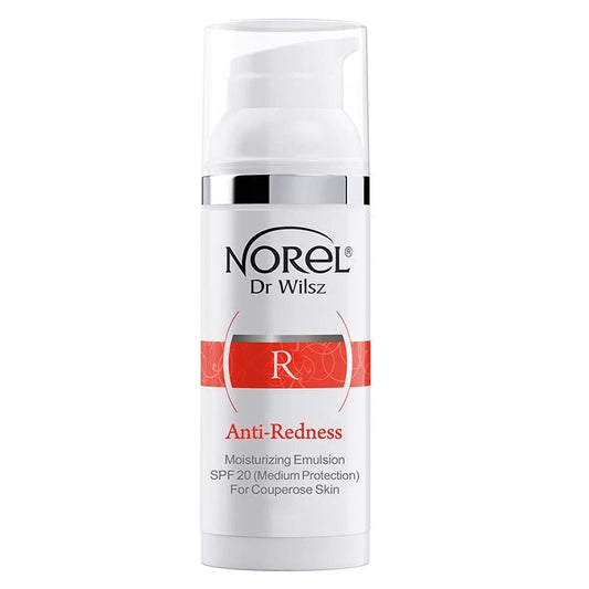 Norel Anti Redness Moisturizing Emulsion for Couperose Skin SPF 20 50ml