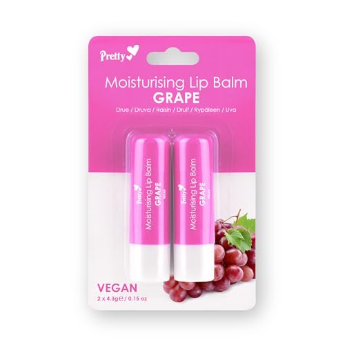 Pretty Moisturising Lip Balm - Grape