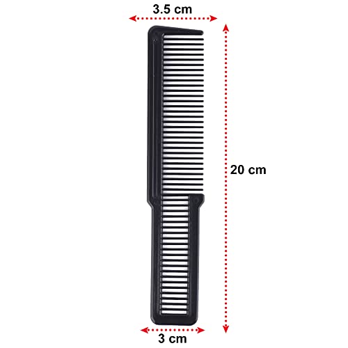 Fine Lines - Barber Comb with Special Handle - Professional Barbers Comb - Antistatic Comb - Heat Resistant