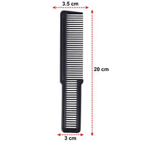 Fine Lines - Barber Comb with Special Handle - Professional Barbers Comb - Antistatic Comb - Heat Resistant