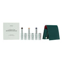 Byredo Deep Teal Set Of 3 + Leather Pouch: Solar Flare, Flower Play, Kumato Face