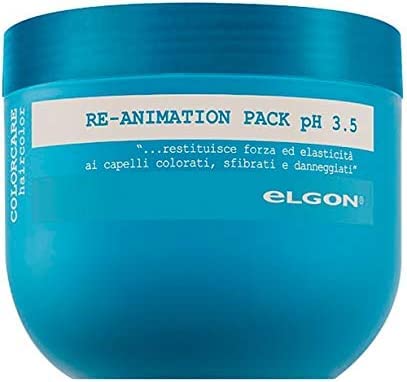 Elgon Colorcare Mask for Coloured Hair Re-Animation Pack PH 3.5, 500 ml