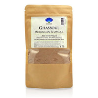 Innovative Naturopathics Rhassoul Clay - Detox, Hair & Face Mask for Deep Pore Cleansing - 250g - Ultra Pure Moroccan Ghassoul