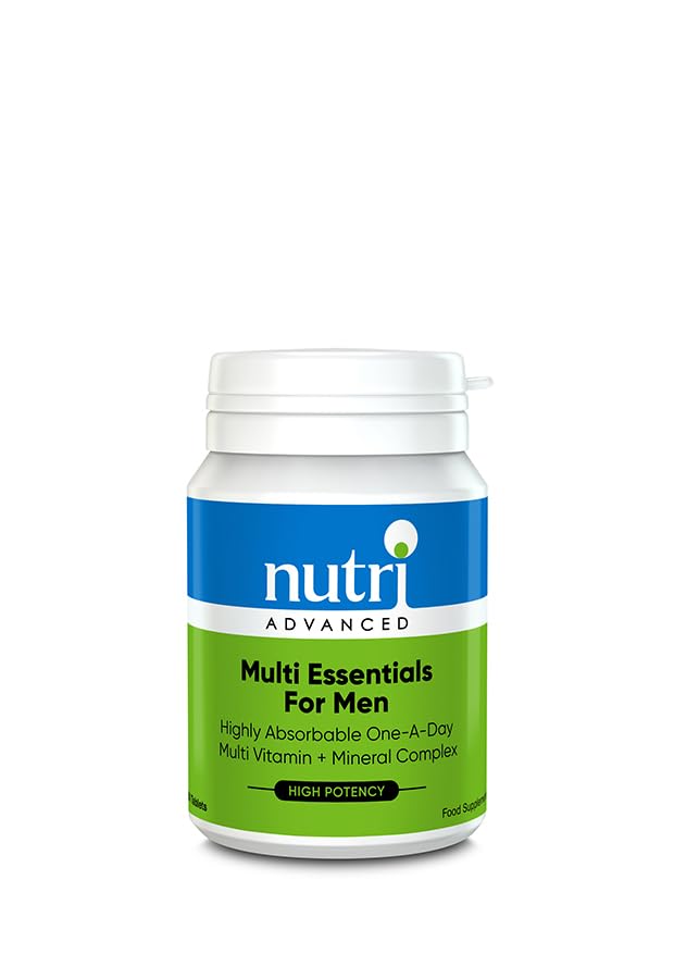 Nutri Advanced - Multi Essentials for Men Multivitamin - Vegetarian and Vegan - 30 Tablets