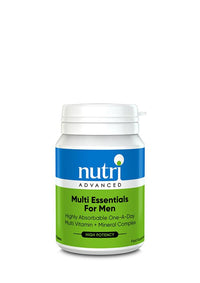Nutri Advanced - Multi Essentials for Men Multivitamin - Vegetarian and Vegan - 30 Tablets