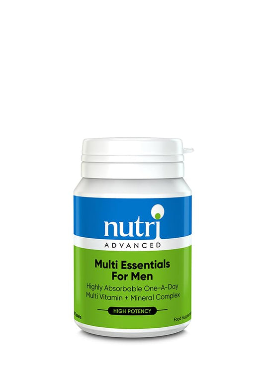 Nutri Advanced - Multi Essentials for Men Multivitamin - Vegetarian and Vegan - 30 Tablets