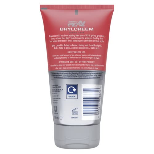 Brylcreem Wet Look Hair Gel, 150 ml
