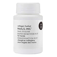 Nails Inc Nails.INC Rapid Nail Polish Remover Pot, Formulated with Collagen to Promote Nail Strength and Growth, Coconut Scented, Acetone Free, Cruelty Free, Vegan, 50ml
