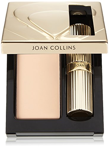 Joan Collins Timeless Beauty Compact Duo Lipstick and Powder, Crystal