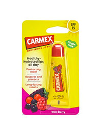 Carmex CARMEX Wild Berry SPF15 Lip Balm Tube (10g) Healthy, Hydrated Lips all day