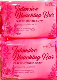 2 BARS Herchoice Intensive Bleaching Bar, with Collagen and SPF 20, 120g